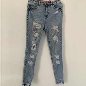 high rise jeans women